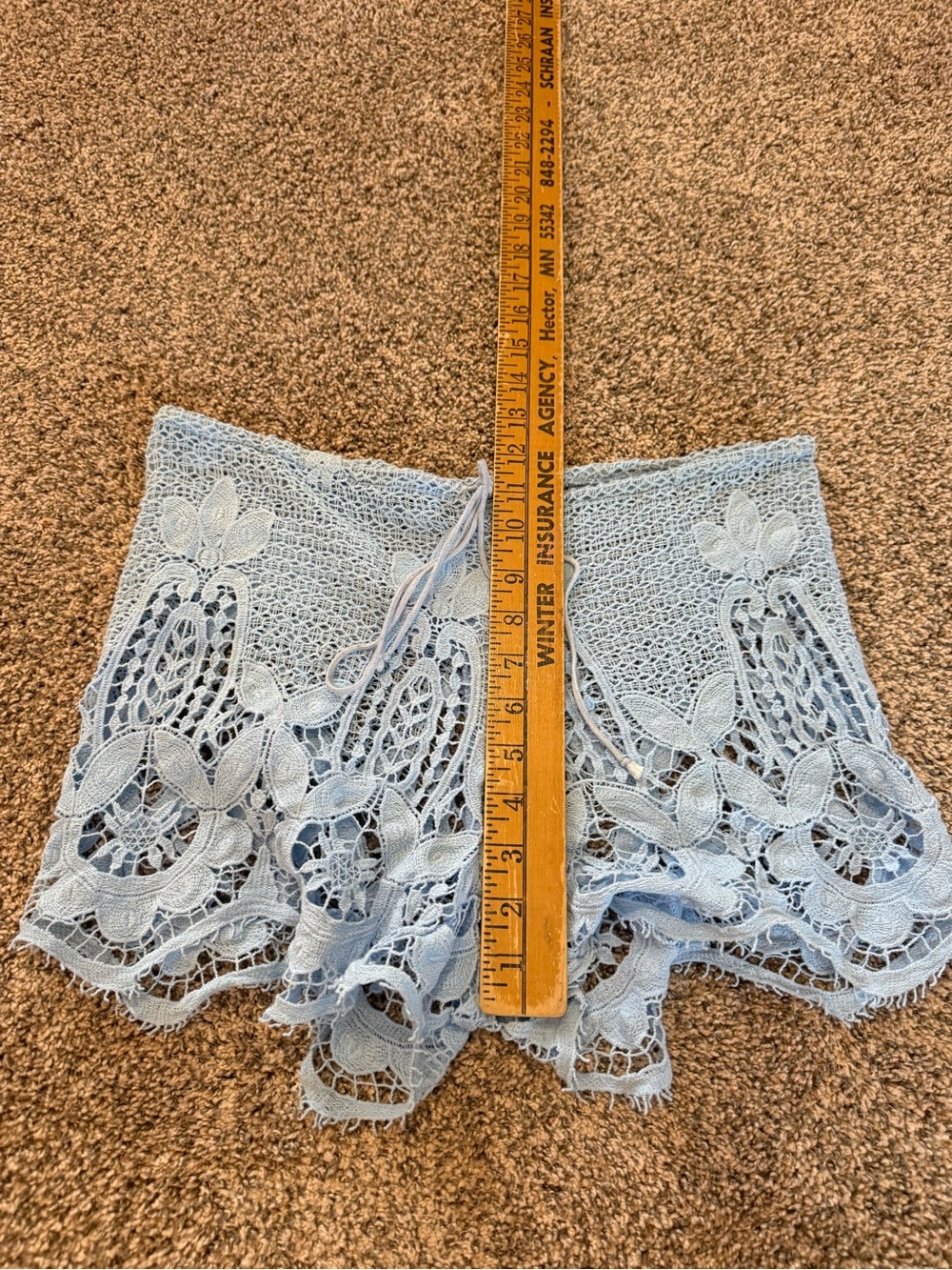 Miguelina Crochet Shorts - Picture 6 of 8